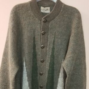 Mans button down sweater